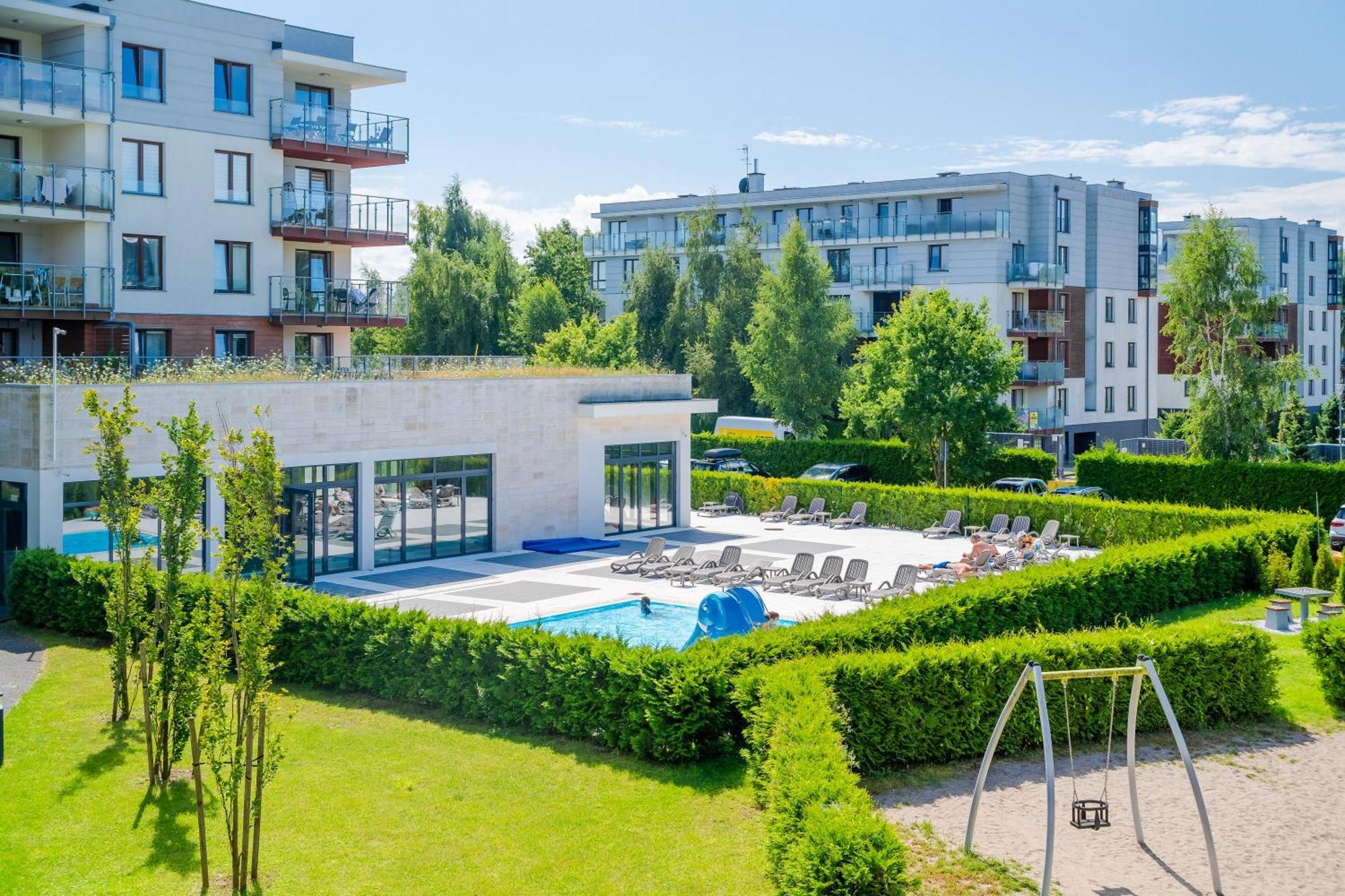 Apartamenty Fenomen - Pearl, Polanki Park W Kolobrzegu Z Basenem I Parkingiem Екстериор снимка